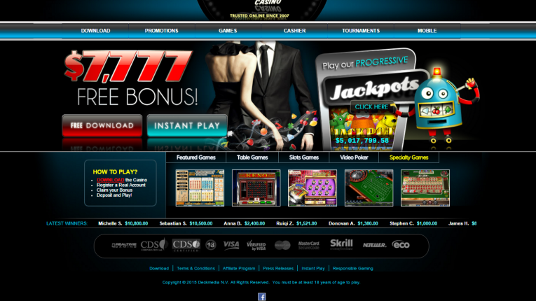 Slotocash Casino Home